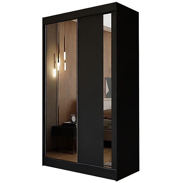 Beautysofa Schwebetürenschrank Gaja 120 cm (modernes günstig online kaufen