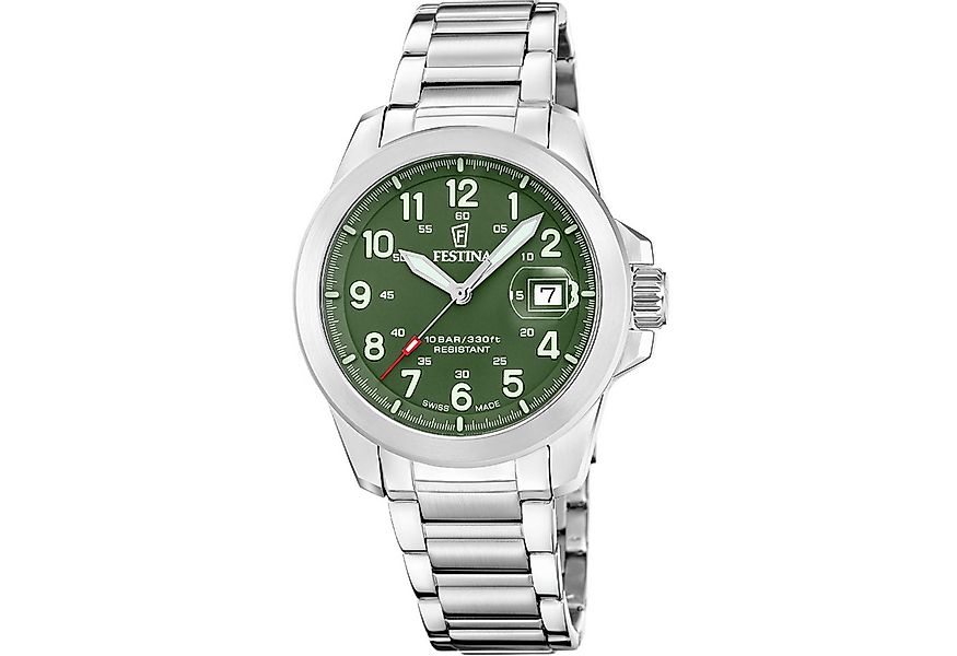 Festina Quarzuhr Field Watches F20081/3, (Set, 3-tlg., Uhr mit Wechselbände günstig online kaufen