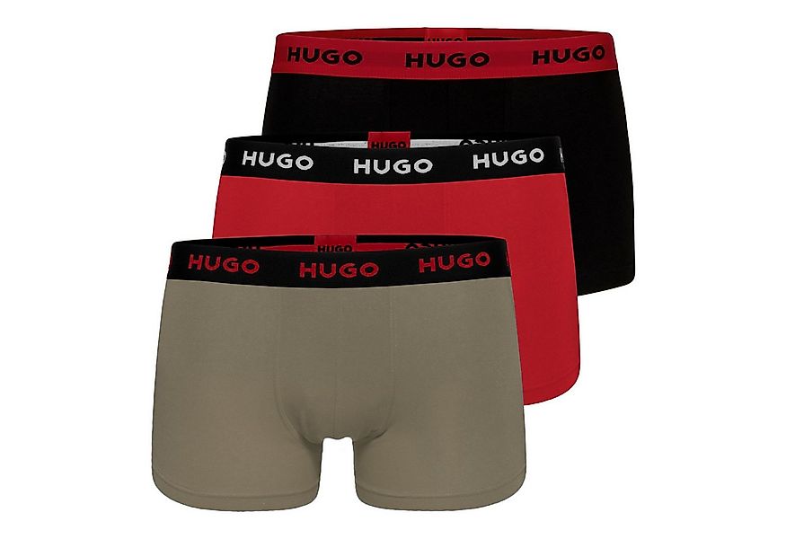 HUGO Boxer Trunk Triplet Pack (3-St., 3er Set) mit umlaufendem Markenschrif günstig online kaufen