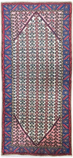 morgenland Wollteppich »Kolyai Teppich handgeknüpft blau«, rechteckig günstig online kaufen