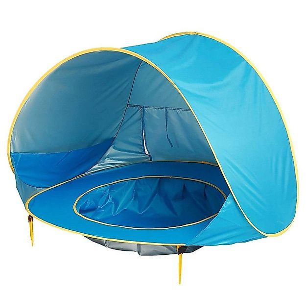 Qelus Strandmuschel Baby Strandmuschel Pop up Wasserdicht Strandzelt Kinder günstig online kaufen