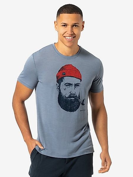 SUPER.NATURAL Print-Shirt für Herren, kurzam aus Merino M SN SAILOR TEE mit günstig online kaufen