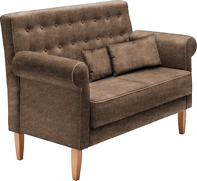 Home affaire Küchensofa "Scalea", inkl. 2 Stk. Zierkissen, in verschiedenen günstig online kaufen
