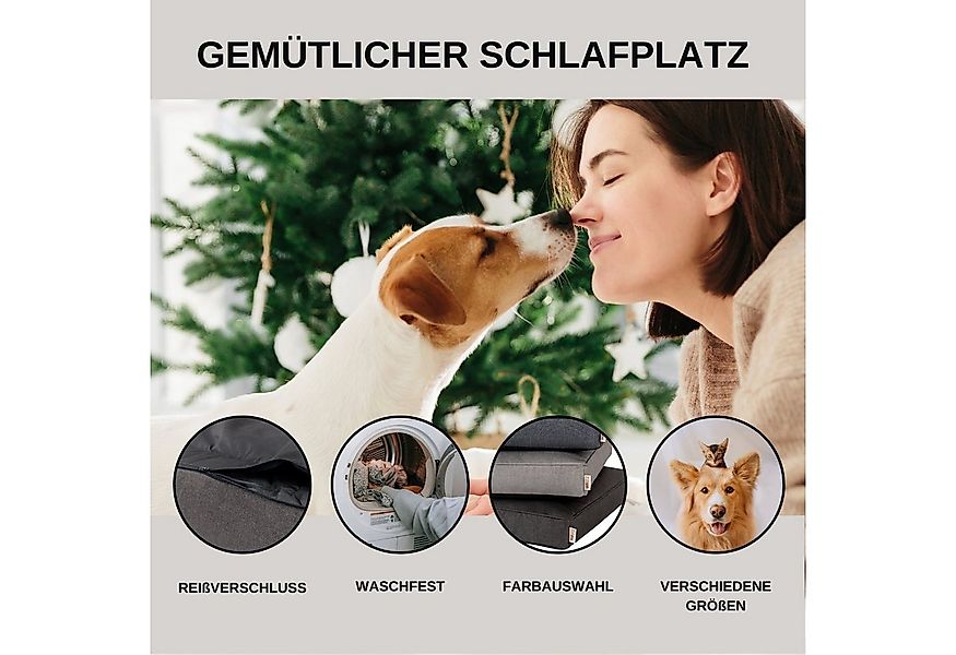 MSS e.K. Hundekorb Hundebett "Sofa", Velour, abnehmbarer Bezug günstig online kaufen