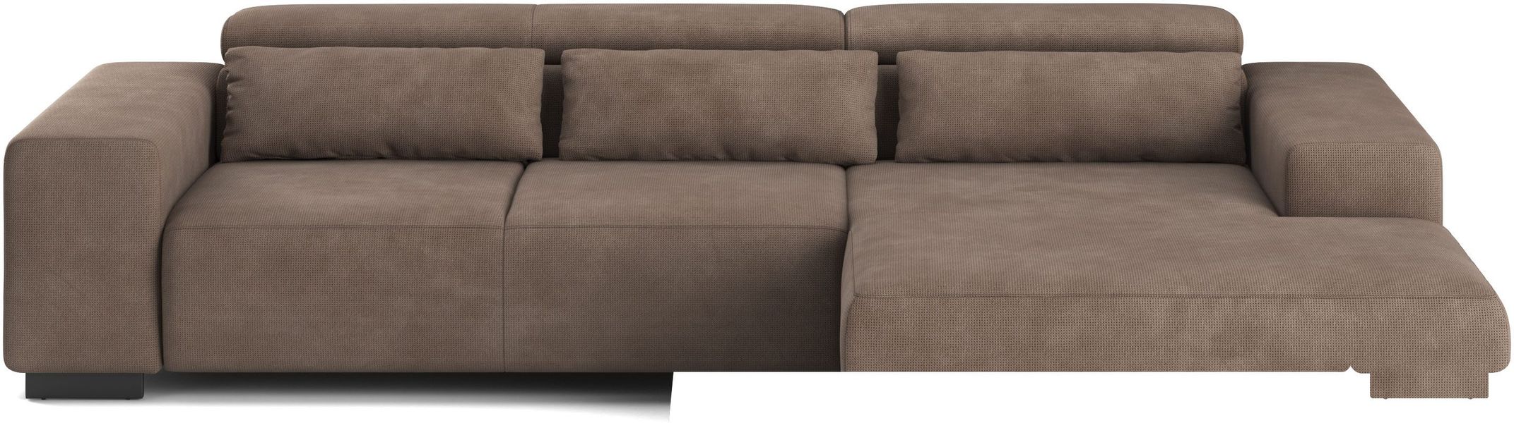 COTTA Ecksofa Side L-Form, mit Kopfteilverstellung günstig online kaufen