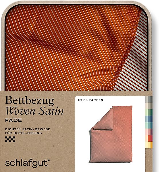 Schlafgut Bettbezug Woven Satin Fade mit günstig online kaufen