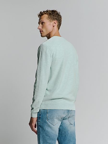 NO EXCESS Strickpullover – Herren Pullover langarm – Sweatshirt Basic - Bas günstig online kaufen