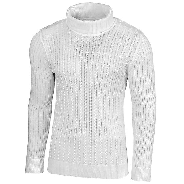 Baxboy Strickpullover BAXBOY Herren Feinstrick Rollkragen günstig online kaufen