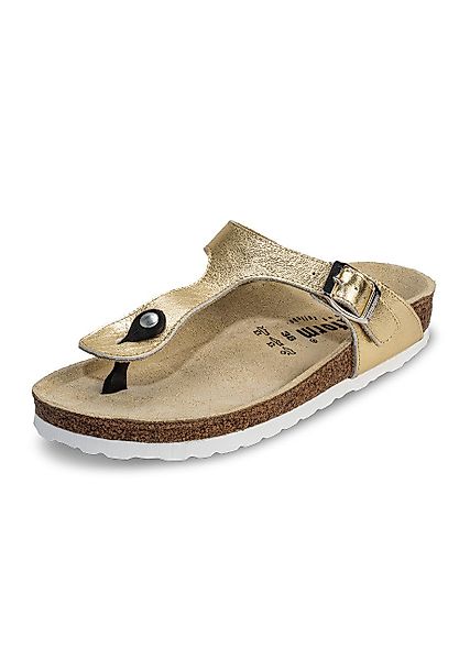 vitaform Damenschuhe Zehensteg Vollrindleder Zehentrenner günstig online kaufen