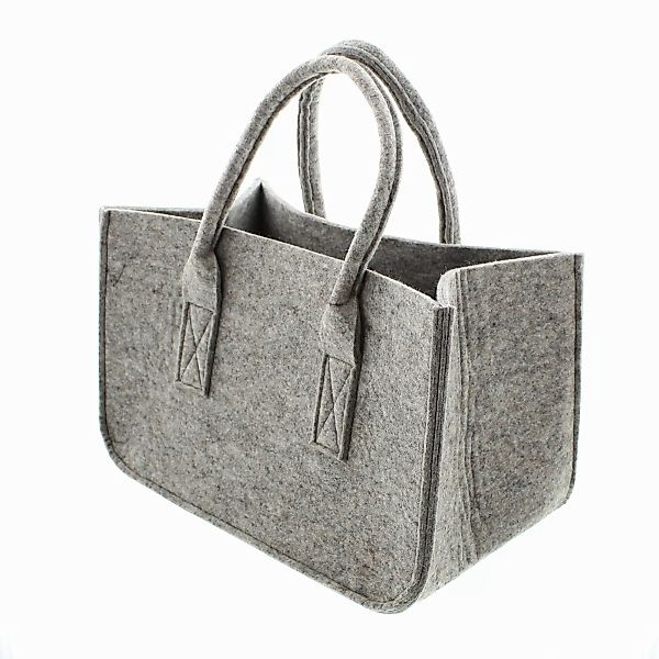 Frank Flechtwaren Schultertasche, Tasche Grey günstig online kaufen