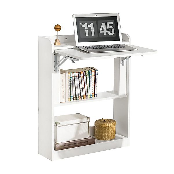 SoBuy Regal-Schreibtisch DE-FWT92, mit Regalböden, Computertisch günstig online kaufen