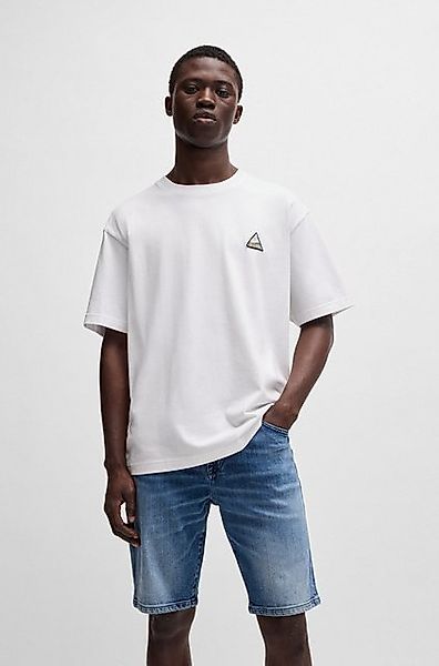 BOSS ORANGE T-Shirt "Te fishpatch", mit Logo-Aufnäher günstig online kaufen
