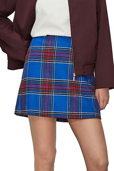 Next Minirock Karierter Minirock mit Wolle (1-tlg) günstig online kaufen