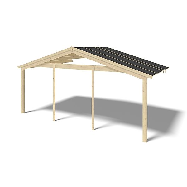 Altanka Überdachung für Veranden   Terrassen und Gartenhäuschen   6x3 m   D günstig online kaufen
