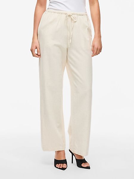 Vila Schlupfhose "VIPRISILLA RW PANTS - NOOS" Sommerhose, mit Leinen günstig online kaufen