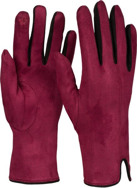 styleBREAKER Fleecehandschuhe Touchscreen Handschuhe Kontrast (1-St) günstig online kaufen