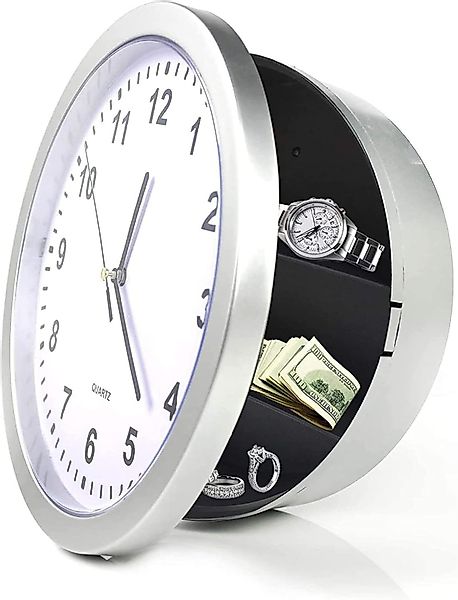 PODOFO Wanduhr Wanduhr versteckt Safe Container günstig online kaufen