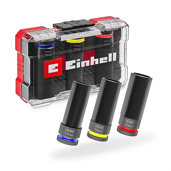 Einhell Bohrer- und Bit-Set, (3x Stecknüsse günstig online kaufen