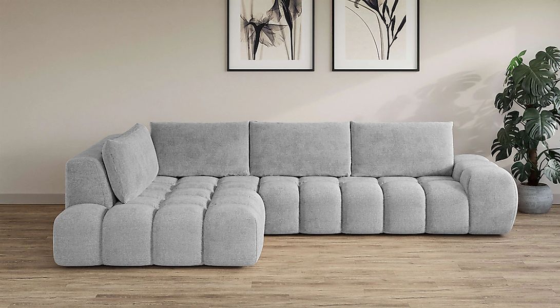 INOSIGN Ecksofa "AZITA klein, L-Form, elegant und bequem Designsofa", lose günstig online kaufen