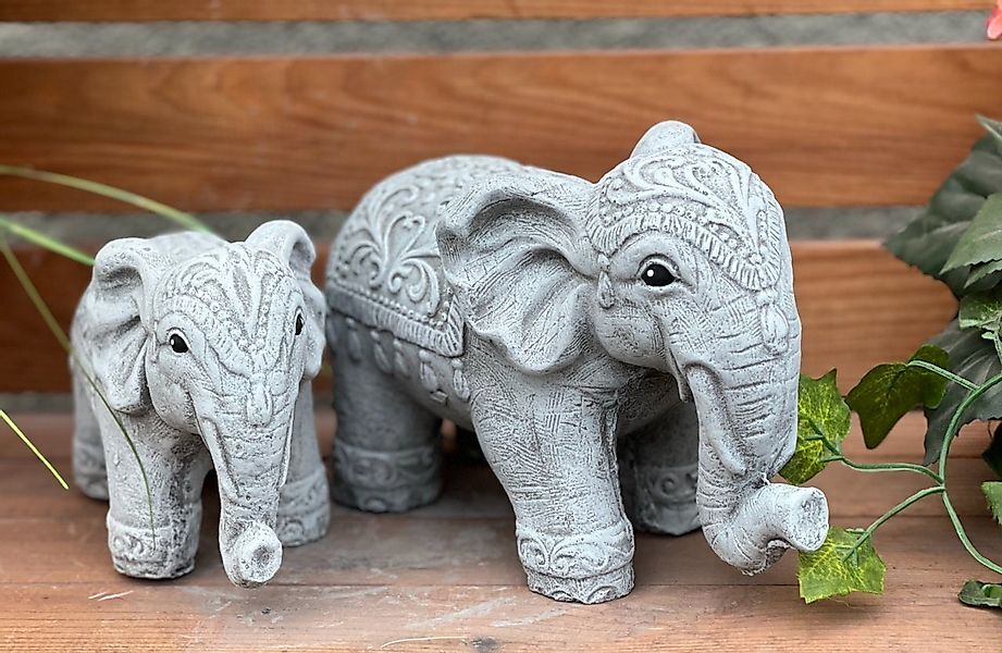 Stone and Style Gartenfigur Steinfigur 2er günstig online kaufen