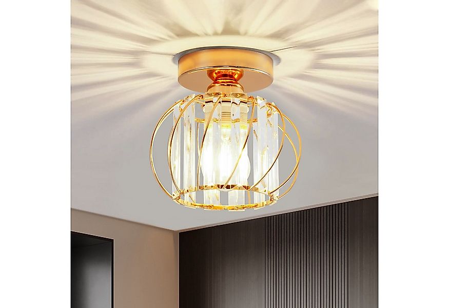 POPOLIC Deckenleuchte Moderne Kristall-Deckenlampe, Mini-Deckenleuchten aus günstig online kaufen