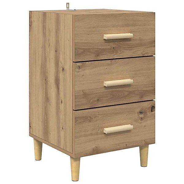 vidaXL Nachttisch Artisan-Eiche 40 x 40 x 66 cm Holzwerkstoff 880614 günstig online kaufen