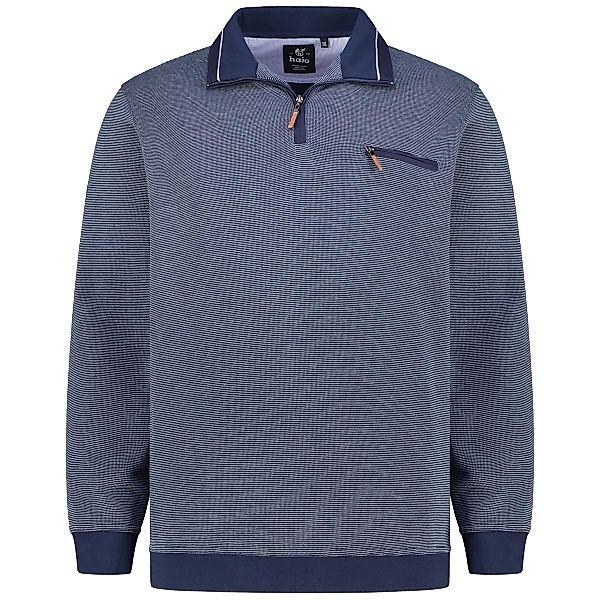 Hajo Sweatshirt "Stay Fresh", bügelfrei Farbe marine Größe: 5XL günstig online kaufen