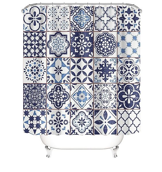 M&W DAS DESIGN Duschvorhang Anti schimmel Waschbar bad vorhang Shower curta günstig online kaufen