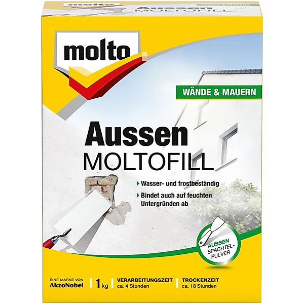 Molto Außen Moltofill Außen-Spachtelpulver 1 kg günstig online kaufen