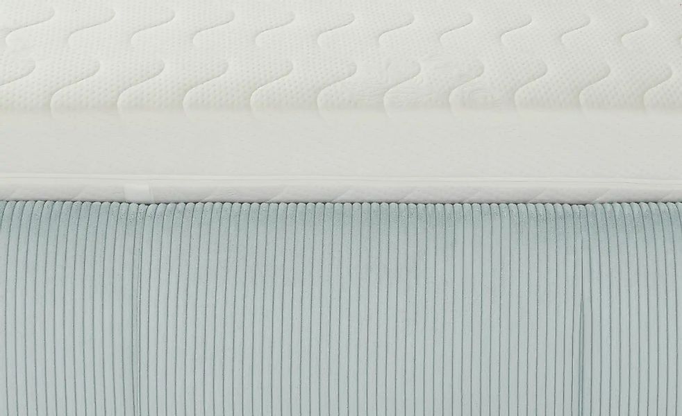 pop Polsterbett mit Bettkasten Pamela ¦ blau ¦ Maße (cm): B: 160 H: 113 Bet günstig online kaufen