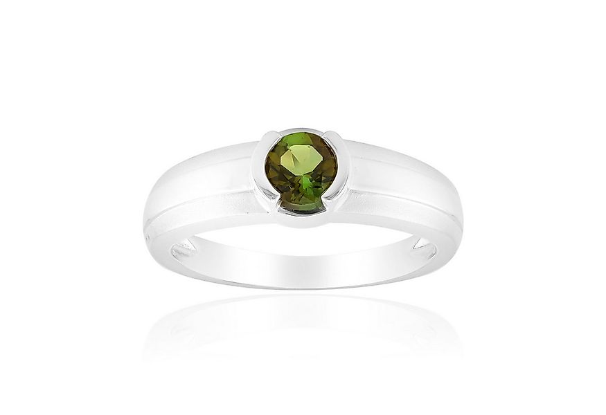Cavill Solitärring Silberring mit grünem Turmalin 0,29 ct, Echtschmuck 925 günstig online kaufen