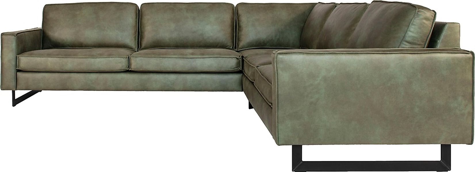 Places of Style Ecksofa "Pinto, XXL, 250/290 cm, langer Schenkel, Ottomane" günstig online kaufen