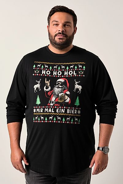 Men Plus T-Shirt Men+ Langarmshirt Weihnachten günstig online kaufen