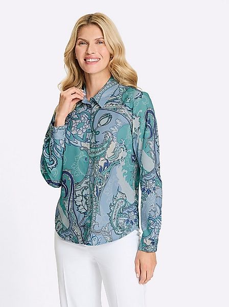 Sieh an! Klassische Bluse Langarm-Bluse Langarm günstig online kaufen