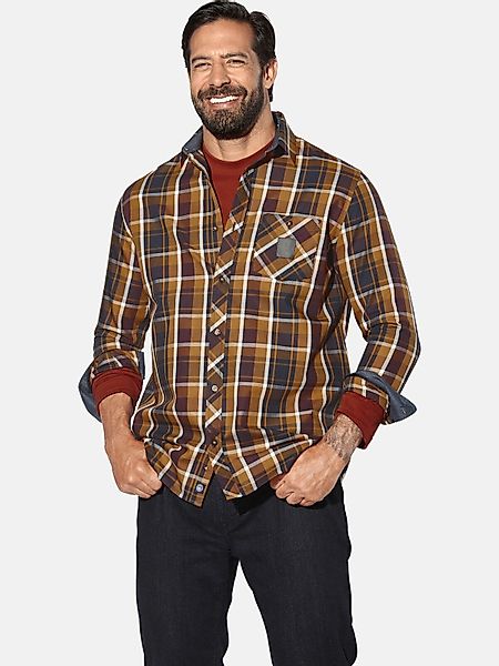 Jan Vanderstorm Langarmhemd OLAFVIK mit Brusttasche günstig online kaufen