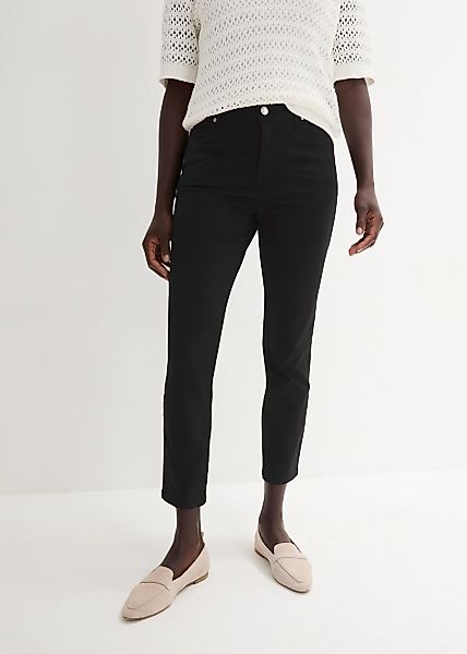 bonprix Stretch-Hose "Stretchhose aus Baumwolle" aus Baumwolle, Polyester u günstig online kaufen