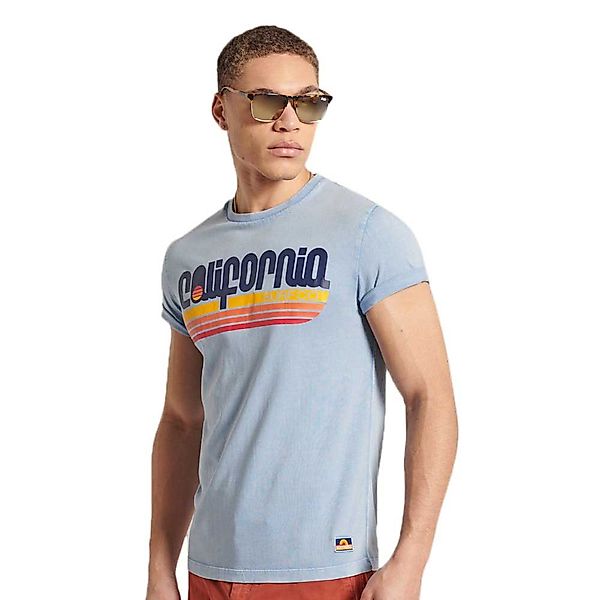 Superdry Cali Surf Graphic 220 Kurzärmeliges T-shirt 2XL Forever Blue günstig online kaufen