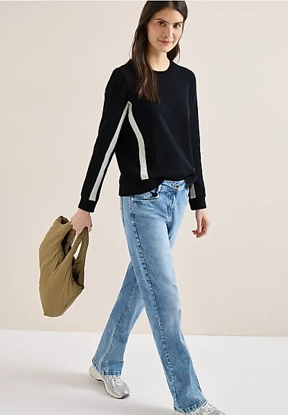 CECIL Sweatshirt mit Colorblock Details günstig online kaufen