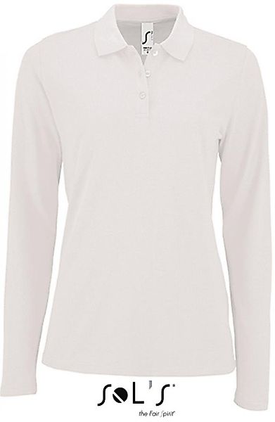 SOLS Langarm-Poloshirt Damen Long-Sleeve Piqué Polo günstig online kaufen