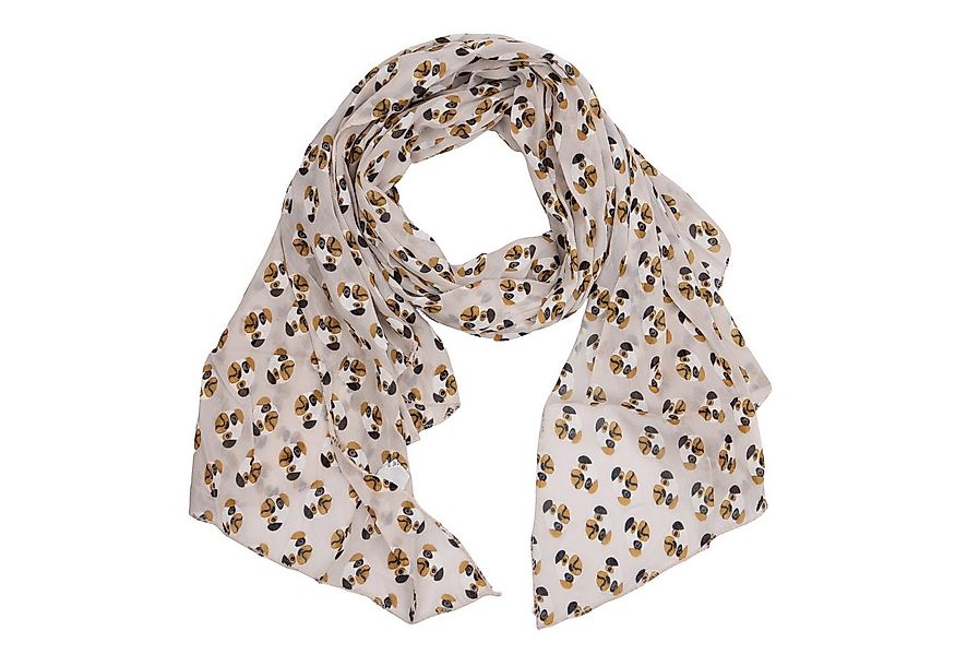 MIRROSI Modeschal Asymmetrischer Schal, Made in Italy 20% Seide 80% Baumwol günstig online kaufen