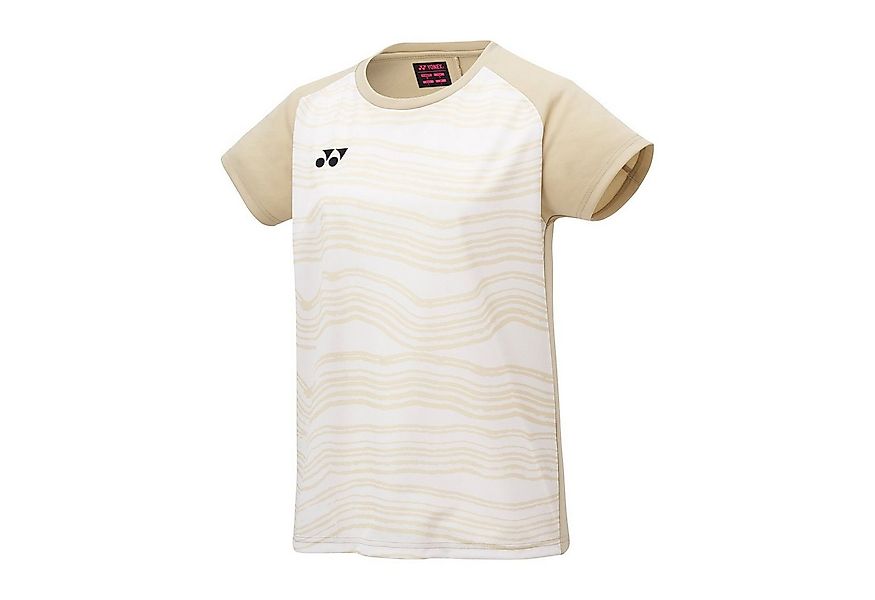 Yonex T-Shirt Crew Neck Club Team YM0050 (100% Polyester) 2025 beige Damen günstig online kaufen