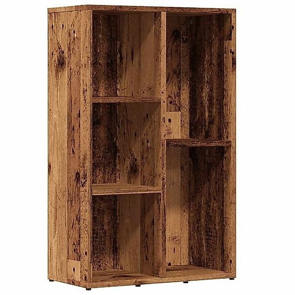 vidaXL Bücherregal Bücherregal Altholz-Optik 50x25x80 cm Holzwerkstoff, 1-t günstig online kaufen