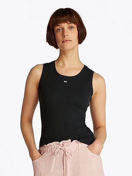 Tommy Jeans Curve Tanktop TJW ESSENTIAL RIB TANK EXT in Großen Größen, Ripp günstig online kaufen