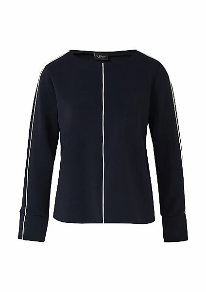 s.Oliver BLACK LABEL Sweatshirt, U-Boot Ausschnitt günstig online kaufen