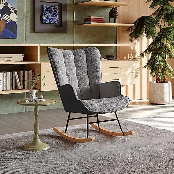 Furnishings Home Polsterstuhl Schaukelsessel mit Armlehne, günstig online kaufen