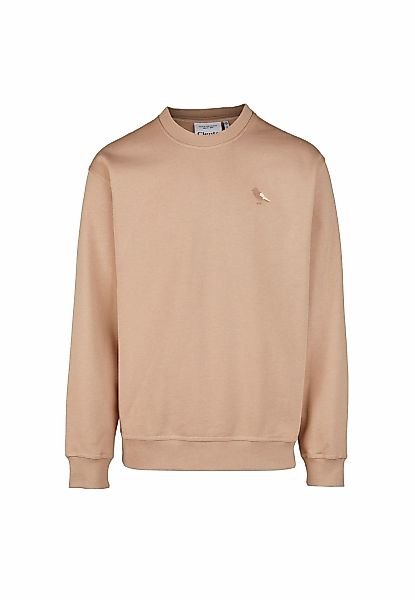 Cleptomanicx Sweatshirt "Embro Gull Mono", mit schöner Stickerei günstig online kaufen