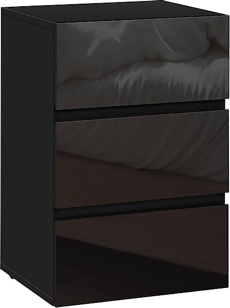 EUGAD Nachttisch (1-St), Nachtschrank mit 3 günstig online kaufen