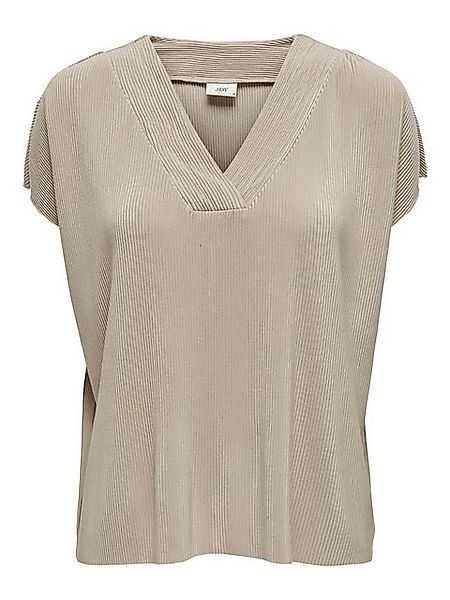 JACQUELINE de YONG Blusenshirt Regular Fit V-Ausschnitt Kurzarm Basic JDYES günstig online kaufen