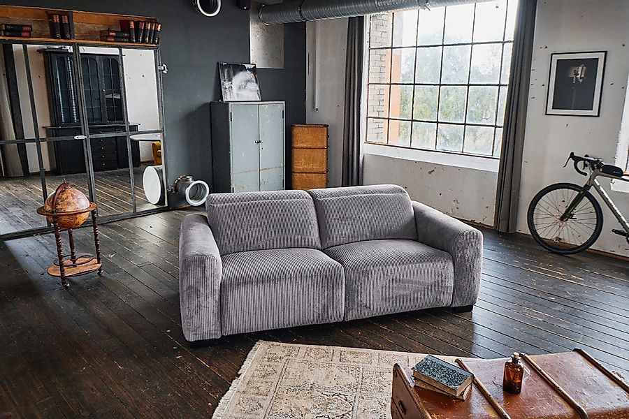 KAWOLA 3-Sitzer FINN, Sofa Couch, Relaxfunktion, günstig online kaufen