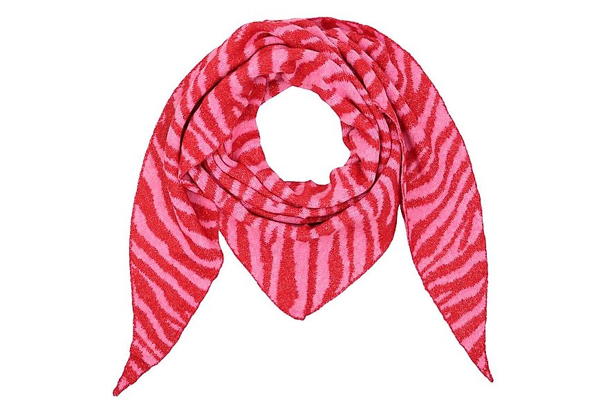 MIRROSI Dreieckstuch kuschliger und warmer Dreiecksschal Zebra Muster ca.18 günstig online kaufen
